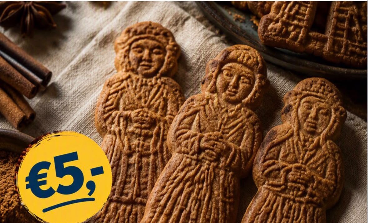 Speculaaspoppen van de Speculaasactie